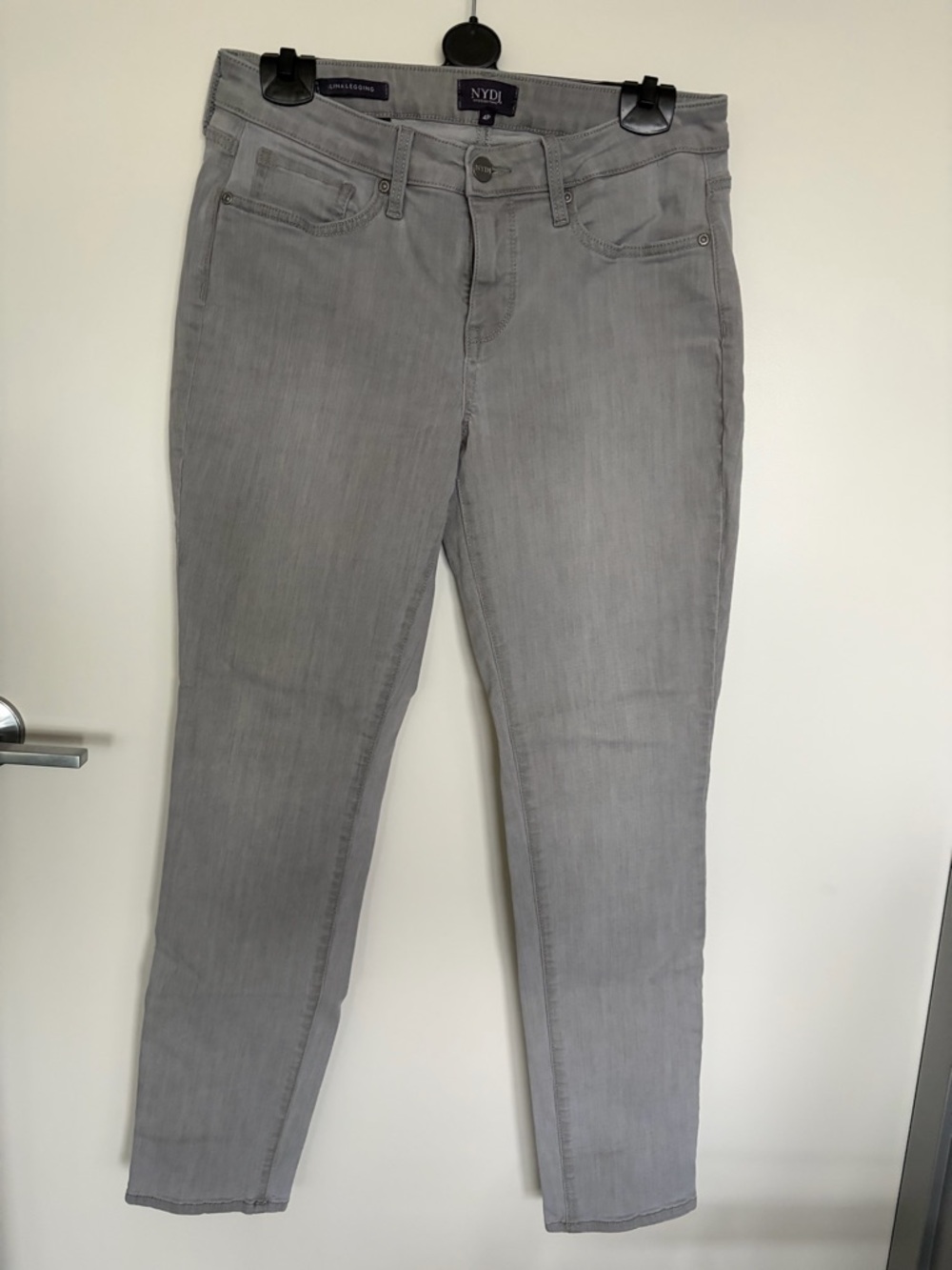 NYDJ Alina Light Gray Jeans 4P